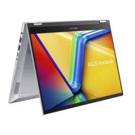 ASUS Vivobook S 14 Flip TP3402VA-LZ273W - Ordenador Portátil 14" WUXGA (Intel Core i5-1335U, 16GB RAM, 512GB SSD, UHD Graphics, Windows 11 Home) Plata Fría - Teclado QWERTY español ASUS Vivobook S 14 Flip TP3402VA-LZ273W - Ordenador Portátil 14" WUXGA (Intel Core i5-1335U, 16GB RAM, 512GB SSD, UHD Graphics, Windows 11 Home) Plata Fría - Teclado QWERTY español