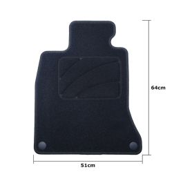 Set de Alfombrillas para Coche OCC Motorsport OCCBW0030 Bmw F01 Serie 7 Corto 5 Piezas
