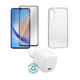 eSTUFF Kit for Samsung Galaxy A56. Charger, Cover, Glass. Brown Box. Precio: 33.4999995. SKU: B1GYBPMPJT
