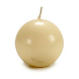 Vela Bola Crema 7,5 x 7,5 x 7,5 cm Cera Precio: 2.50000036. SKU: S3601349