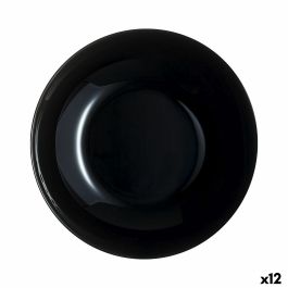 Plato Hondo Luminarc Zelie Negro Negro Vidrio Ø 20 cm (12 Unidades) Precio: 19.79000012. SKU: B19ZEX6DAA