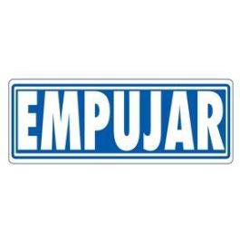 Archivo 2000 Señal "Empujar" 175x65 Pvc Gris Archivo 2000 Señal "Empujar" 175x65 Pvc Gris Precio: 1.79000019. SKU: B17ARTW6X7