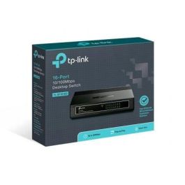 TP-Link TL-SF1016D Switch de Red 16 Puertos RJ-45 10/100Mbps Escritorio/Rack Plug & Play Green Technology TP-Link TL-SF1016D Switch de Red 16 Puertos RJ-45 10/100Mbps Escritorio/Rack Plug & Play Green Technology