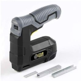 Fartools Grapadora y Clavadora Eléctrica 3.6V, 30 golpes/min, Grapas 12mm, Clavos 10mm, Mango Ergonómico, Incluye Grapas y Clavos