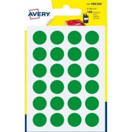 Avery PSA15V Paquete 7 Hojas Etiquetas Redondas Gomets Verdes 15mm Diámetro Precio: 6.7899997. SKU: B1DG7DR33G
