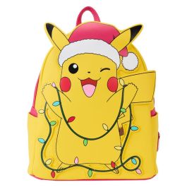 Loungefly Mochila Holiday Pikachu Pokemon para Adulto y Joven, Coleccionable, 30cm Alto x 22cm Largo Precio: 68.88999964. SKU: B17FJZV2KJ