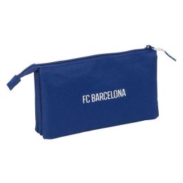Bolso Escolar Portatodo Safta Triple F.C. Barcelona Navy Blue 120x220x30 mm Bolso Escolar Portatodo Safta Triple F.C. Barcelona Navy Blue 120x220x30 mm