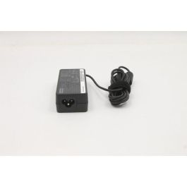 Lenovo 65W AC adapter with slim tip connector, 100-240V input, rectangular design, 89% efficiency, compatible with Lenovo devices. Lenovo 65W AC adapter with slim tip connector, 100-240V input, rectangular design, 89% efficiency, compatible with Lenovo devices.