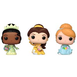 FUNKO Pocket POP Disney Princesas Cenicienta Tiana Bella Figura de Pascua Blister