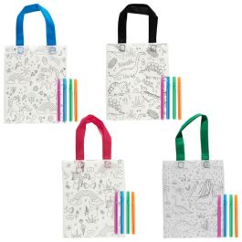 Bolsa Para Colorear Con 4 Rotuladores Jeux 2 momes