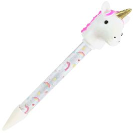 Bolígrafo de unicornio luminoso infantil - colores surtidos