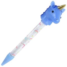 Bolígrafo de unicornio luminoso infantil - colores surtidos