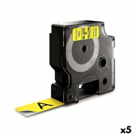 Cinta Laminada para Rotuladoras Dymo D1-19 45808 LabelManager™ Negro Amarillo (5 Unidades) Precio: 117.95000019. SKU: S8424285