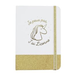 Libreta Dina5 Unicornio Brilli Home Deco Factory