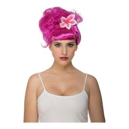 Peluca rosa con flor Precio: 6.50000021. SKU: S8604399