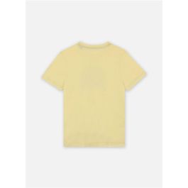 Camiseta de Manga Corta Infantil Jack & Jones Jjsummer Smu Vibe Ss Crew Amarillo
