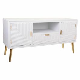 Aparador Alexandra House Living Blanco Dorado 40 x 61 x 121 cm