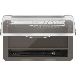 Catrice BROW Powder Set Maquillaje para Cejas Waterproof, Tono #020-brown, 2 Tonos con Aplicador 2 en 1 y Acabado Mate 4g