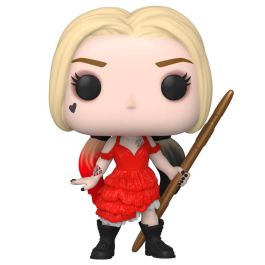 Funko Figura POP The Suicide Squad Harley Quinn Damaged Dress de vinilo 9cm
