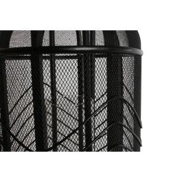 Portavela Colonial DKD Home Decor Negro 25.5 x 46.5 x 25.5 cm