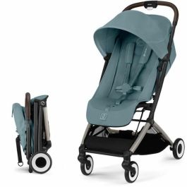Cybex CYB4063846512614 Cochecito Orfeo ultracompacto, cómodo, 4 ruedas - Azul Tormenta