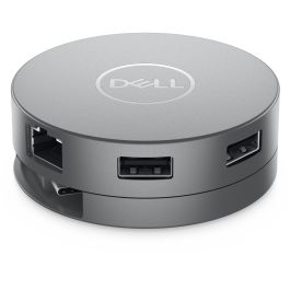 Dell DA310 Adaptador Docking Station 7 en 1 USB-C con HDMI, DisplayPort, VGA, Ethernet y 2x USB 3.1 Gris