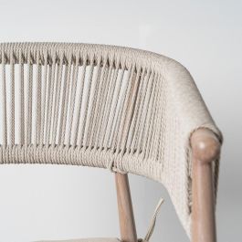 Silla Acero-Rattán Pe Exterior 57 X 58 X 77 cm