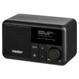 Medion AAAPC79485 Mini Radio Digital DAB/FM Portátil - Mono 2W RMS - Negro