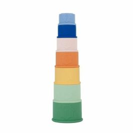 Badabulle BAD3661276189270 Juego de 7 Vasos Apilables Numerados de Silicona Suave para Bebés - Juguetes de Baño Infantiles Precio: 22.68999986. SKU: B15HZ39KJ5