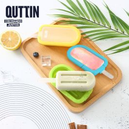Quttin Molde Helado Individual Silicona 6,5 x 3 x 14 cm (36 Unidades)
