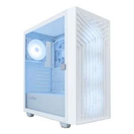 Coolbox GA300 Grid Line Caja PC Gaming Torre ATX ARGB Cristal Templado USB-C Ventiladores Infinity-12