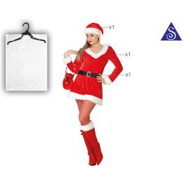 Disfraz Mama Noel Mujer Adulto Clásico Navidad Rojo Talla M-L Disfraz Mama Noel Mujer Adulto Clásico Navidad Rojo Talla M-L