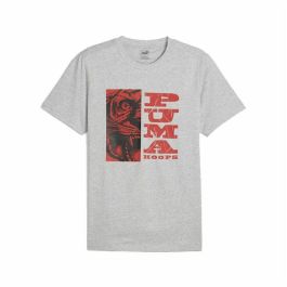 Camiseta de Manga Corta Hombre Puma The Hooper 3 Gris claro Precio: 25.4999998. SKU: S64139475