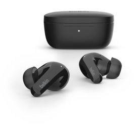Belkin SOUNDFORM Flow Auriculares In-Ear con Cancelación de Ruido, Negro
