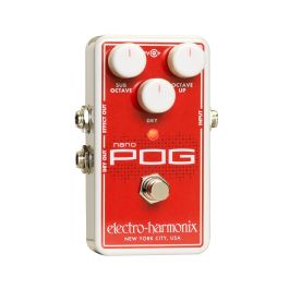 EHX Nano Pog Pedal de Efectos Polifónico Generador de Octavas Precio: 203.58999958. SKU: B1JSA4FQAN