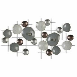 Decoración de Pared Versa Metal (4,4 x 90,8 x 50,2 cm) Decoración de Pared Versa Metal (4,4 x 90,8 x 50,2 cm)