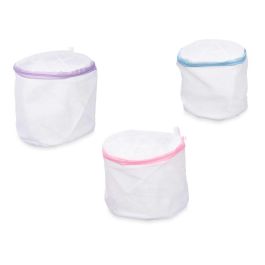 Arte Regal Bolsa Lavadora Redonda 16 cm - Surtidos en Colores Transparente, Azul, Morado, Rosa (48 Unidades)