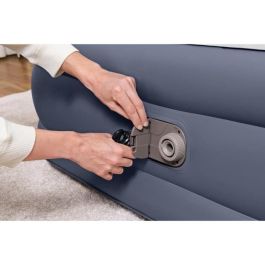 Bestway 67923 Cama hinchable Tritech™ SleekFlow™ 2 plazas, con cabecero y bomba integrada, 226 x 152 x 84 cm Bestway 67923 Cama hinchable Tritech™ SleekFlow™ 2 plazas, con cabecero y bomba integrada, 226 x 152 x 84 cm