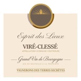 Esprit des Lieux Vignerons des Terres Secretes 2022 Viré-Clessé - Vino blanco de Borgoña