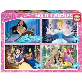 DISNEY PRINCESSES Rompecabezas Multi 4 En 1 Princesas Disney