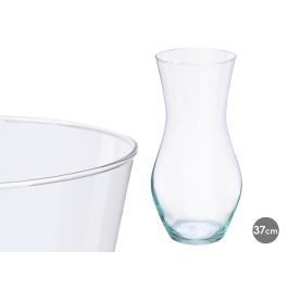 Jarrón de Cristal Abombado 37 cm - Giftdecor (4 Unidades) Precio: 23.68999952. SKU: B1DPMDQX4Z