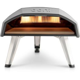Ooni Koda 12 Horno de Pizza a Gas Negro Acero Inoxidable Hasta 500°C