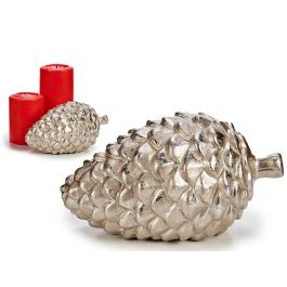 Piña Plateada Tumbada Tamaño L Krist+ - Cerámica 9x10x16 cm Plata/Dorado (18 Unidades) Precio: 78.78999942. SKU: B1HYFPSZJR