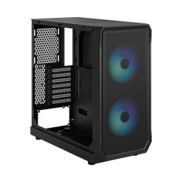 Fractal Design FRA7340172703471 Focus 2 Caja PC RGB Negra con Panel Lateral de Cristal Templado Transparente