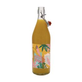 Botella de Vidrio Decorada Designs 1L - Inde (12 Unidades) Botella de Vidrio Decorada Designs 1L - Inde (12 Unidades)