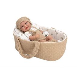 Muñecas Arias Muñeca Elegance 33 cm Babyto Marron C/Capazo Cuerpo Vinyl Sexo Niño Edad Mínima 3 Años