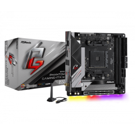 Asrock 90-MXBD40-A0UAYZ B550 Phantom Gaming-ITX/a Zócalo AM4 AMD B550 Mini ITX Wi-Fi 6 DDR4