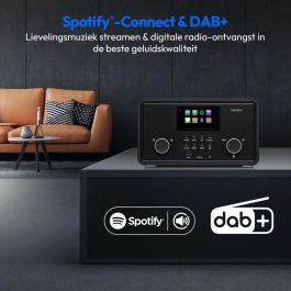 Medion MED4061275197945 Radio por Internet DAB Bluetooth 2 x 10 W RMS Negro