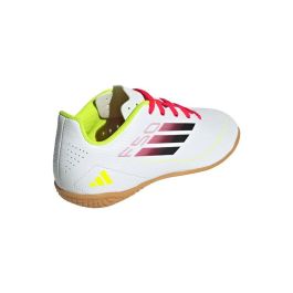 Zapatillas de Fútbol Sala para Niños Adidas F50 Club In Blanco