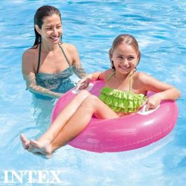 Intex Flotador Rueda Neón 76 cm con Asas (+8 años) - Modelos Surtidos